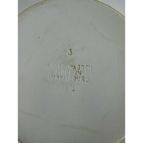 Vintage Villeroy & Boch Set of 3 MCM 50s/60s Nesting Casserole Bowls Yellow - Picture 8 of 16